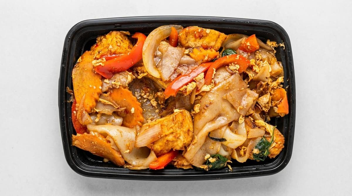 Salmon Drunken Noodle