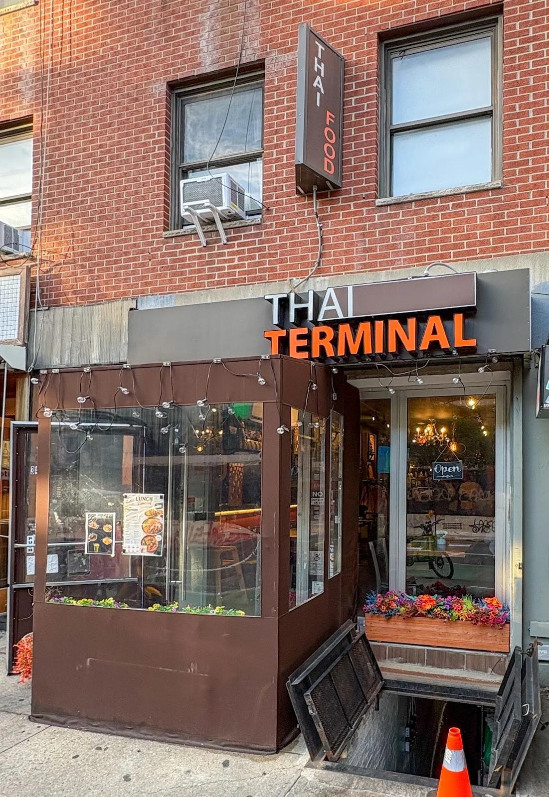 Thai Terminal from the sidewalk on East 12th Street